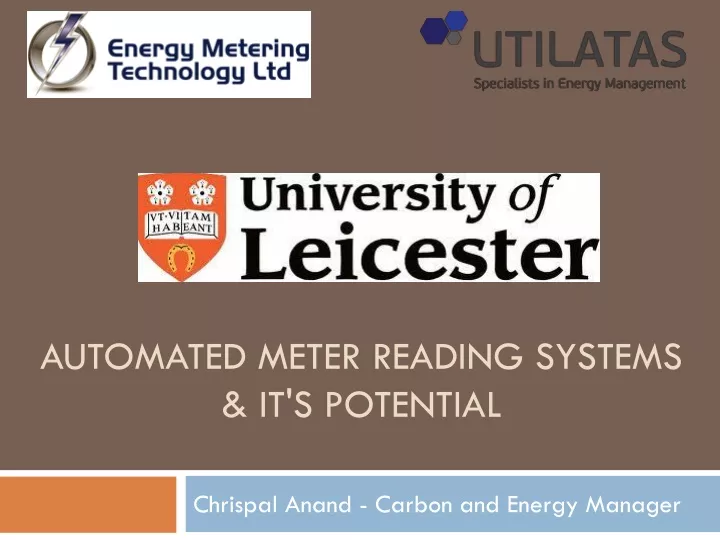 automated meter reading systems it s potential