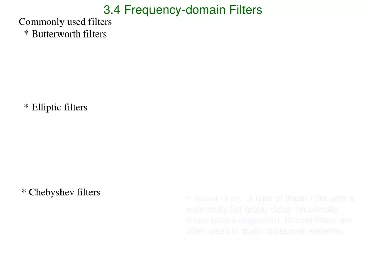 3 4 frequency domain filters