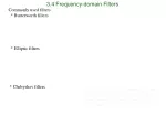 Frequency-Domain Filters: Types and Applications - slide 1