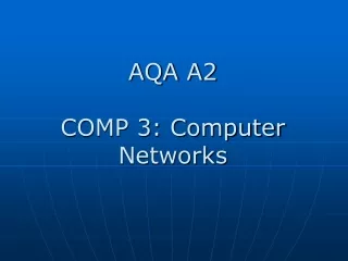 aqa a2 comp 3 computer networks