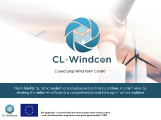 Closed Loop Wind Farm Control