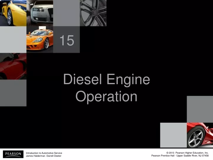 diesel engine operation