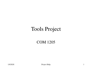 Tools Project