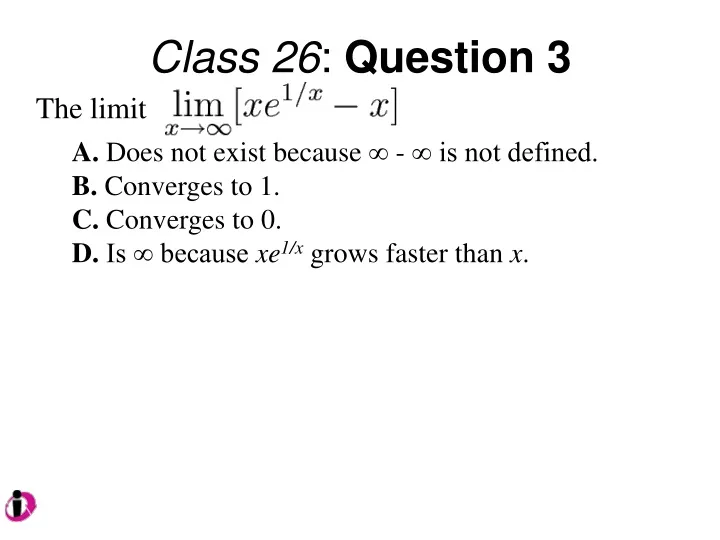 class 26 question 3