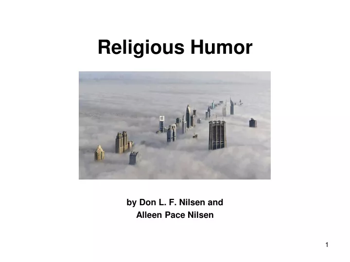 religious humor