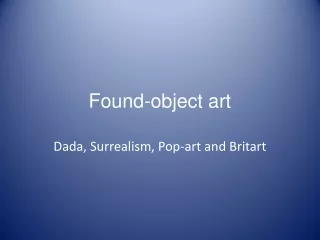 Found-object art