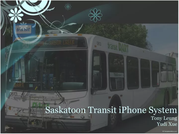 saskatoon transit iphone system tony leung yudi xue