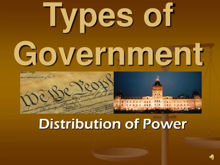 types of government