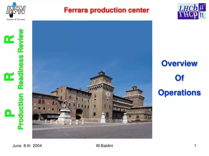 ferrara production center