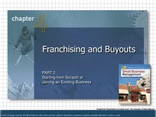 Franchising and Buyouts