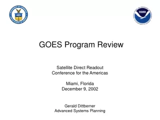 GOES Program Review