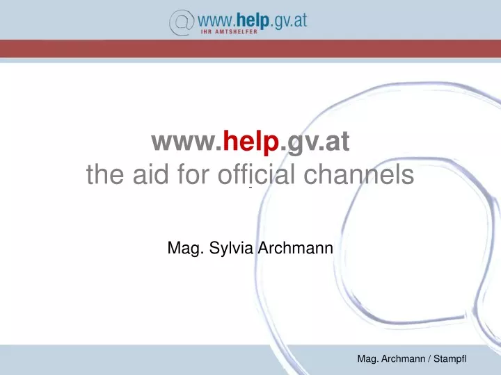 www help gv at the aid for official channels