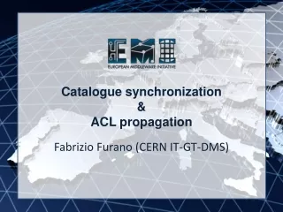Catalogue synchronization &amp; ACL propagation
