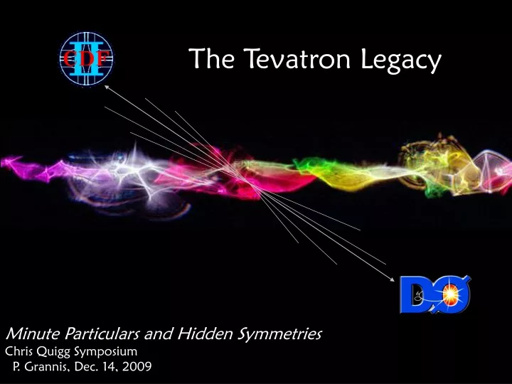 the tevatron legacy