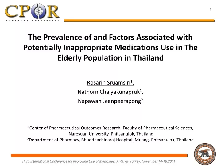 the prevalence of and factors associated with