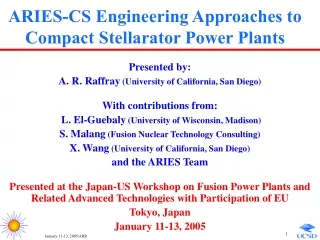 ARIES-CS Engineering Approaches to Compact Stellarator Power Plants