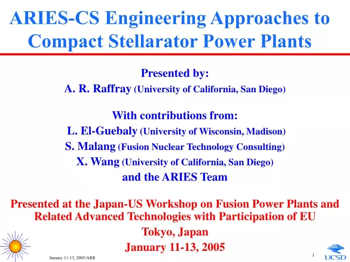 aries cs engineering approaches to compact stellarator power plants
