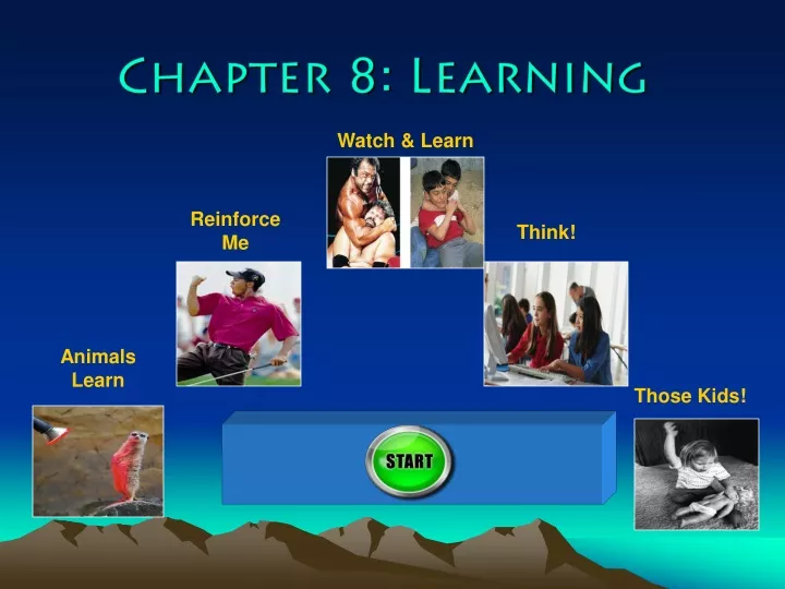 chapter 8 learning