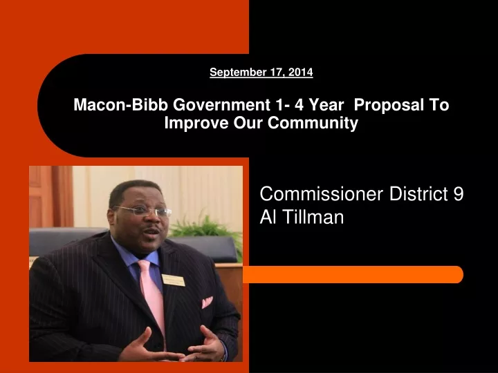 september 17 2014 macon bibb government 1 4 year proposal to improve our community