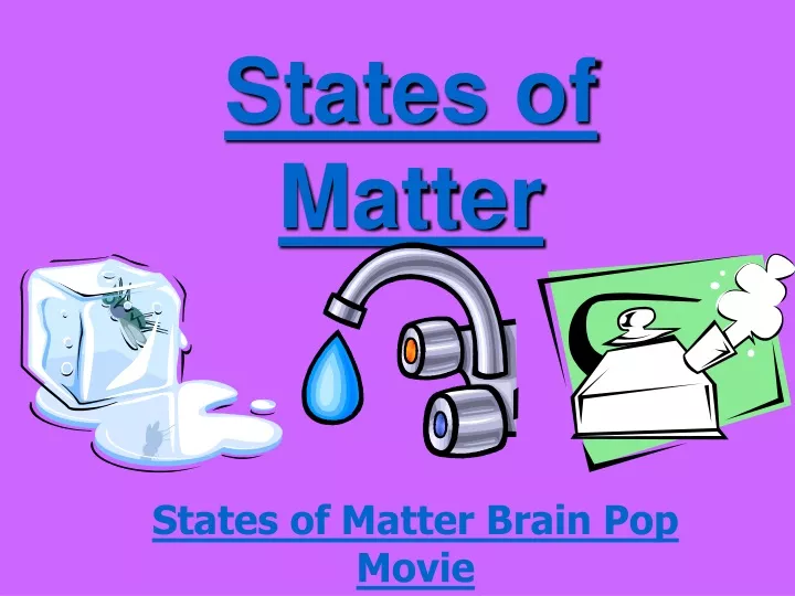 states of matter