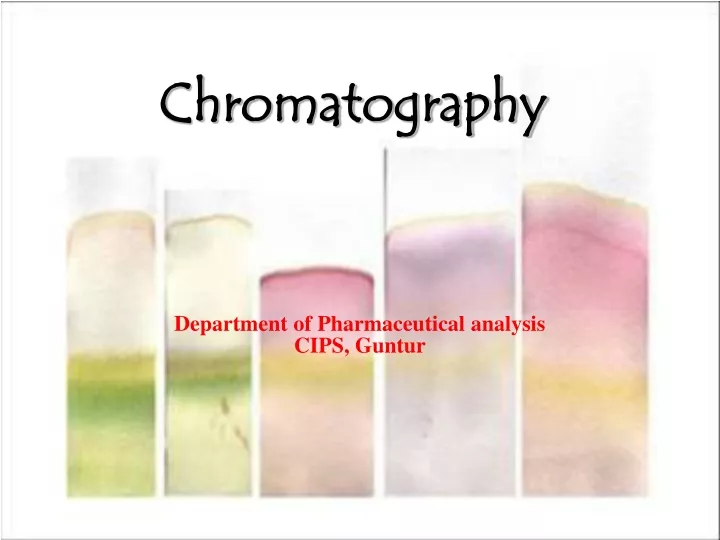 chromatography