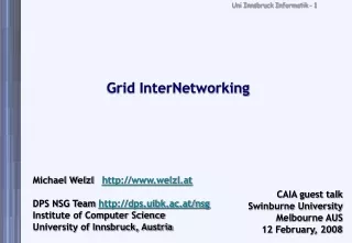 Grid InterNetworking