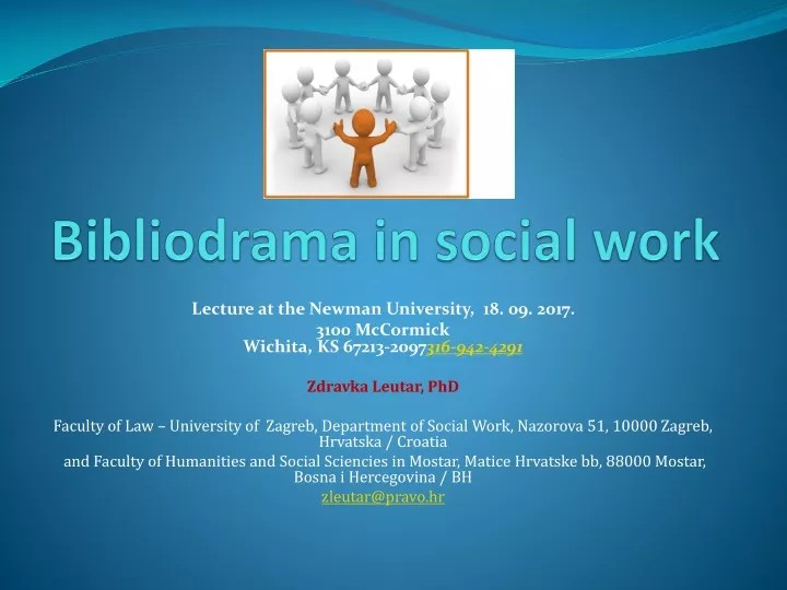 bibliodrama in social work