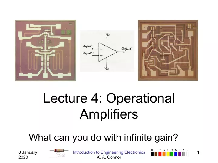 Ppt Lecture 4 Operational Amplifiers Powerpoint Presentation Free