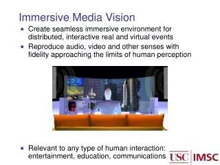 Immersive Media Vision