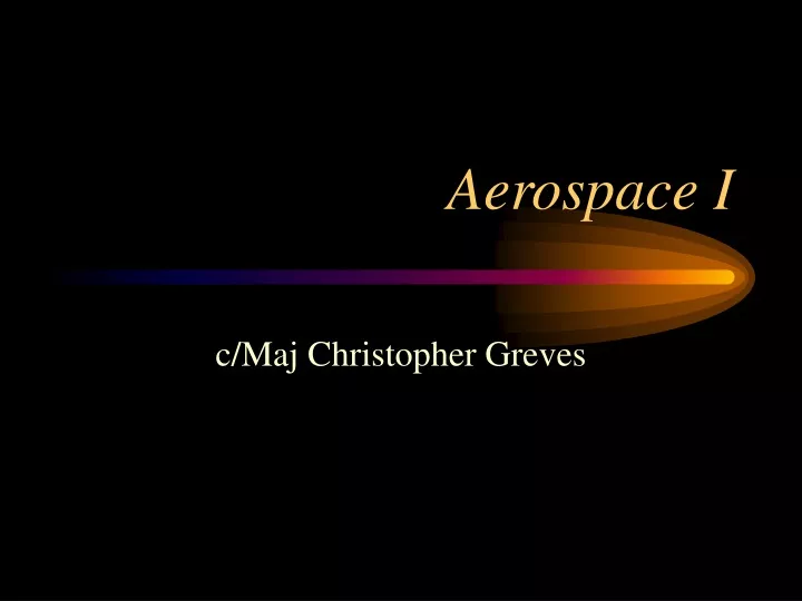aerospace i