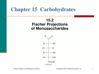 Chapter 15  Carbohydrates
