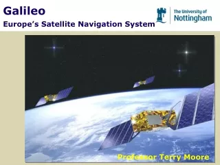 Galileo Europe’s Satellite Navigation System