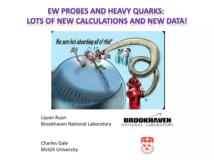 ew probes and heavy quarks lots