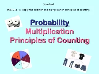 Probability Multiplication Principles of Counting