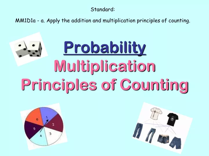 probability multiplication principles of counting