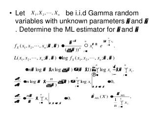 Let  X 1 …X n  be a random sample from  N (0 ;  ө ).