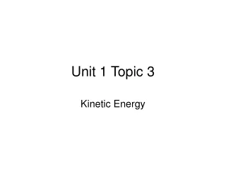 Unit 1 Topic 3