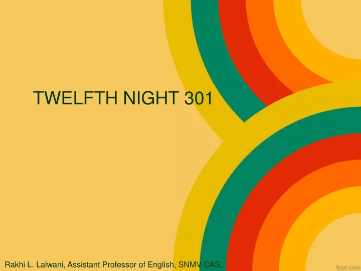 twelfth night 301