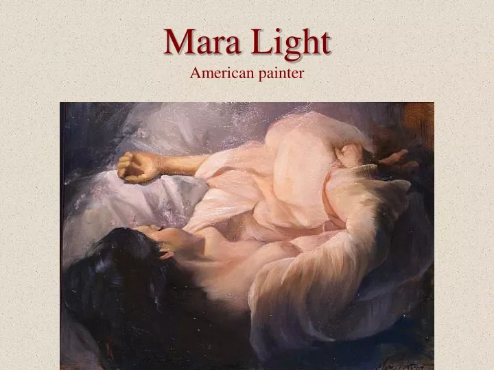 mara light american painter