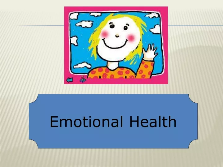 emotional health