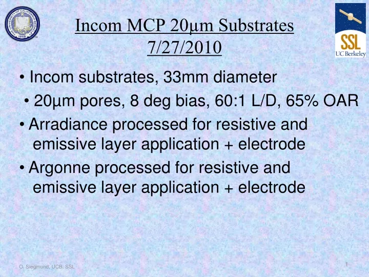 incom mcp 20 m substrates 7 27 2010