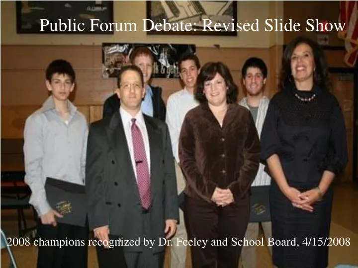public forum debate revised slide show