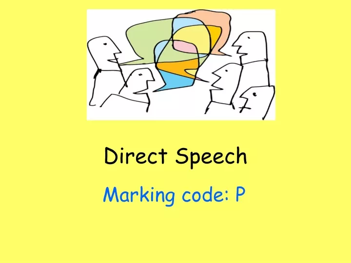 direct speech