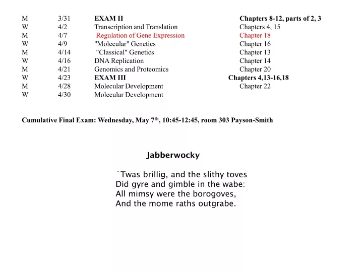 m 3 31 exam ii chapters 8 12 parts