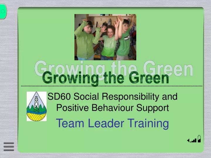 sd60 social responsibility and positive behaviour support team leader training