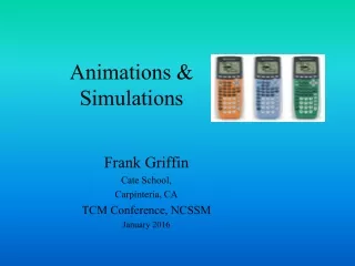 Animations &amp; Simulations