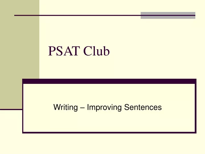 psat club