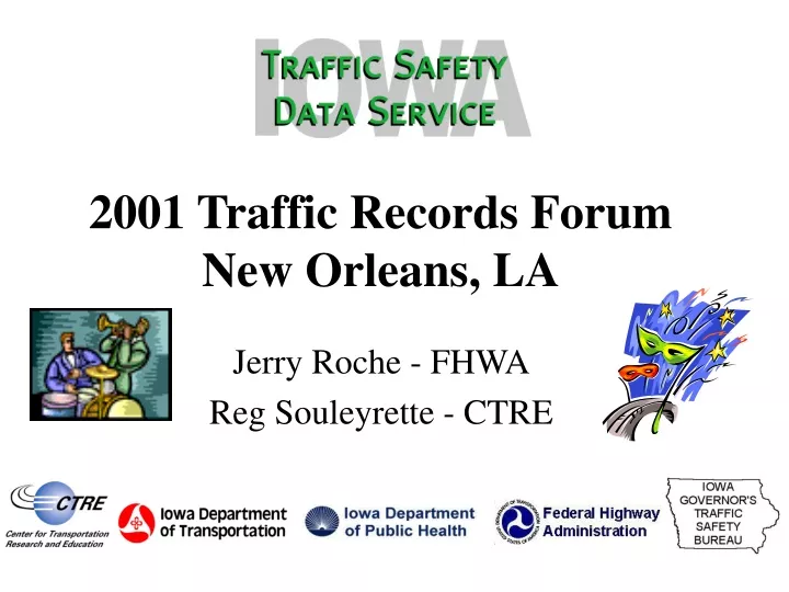 2001 traffic records forum new orleans la