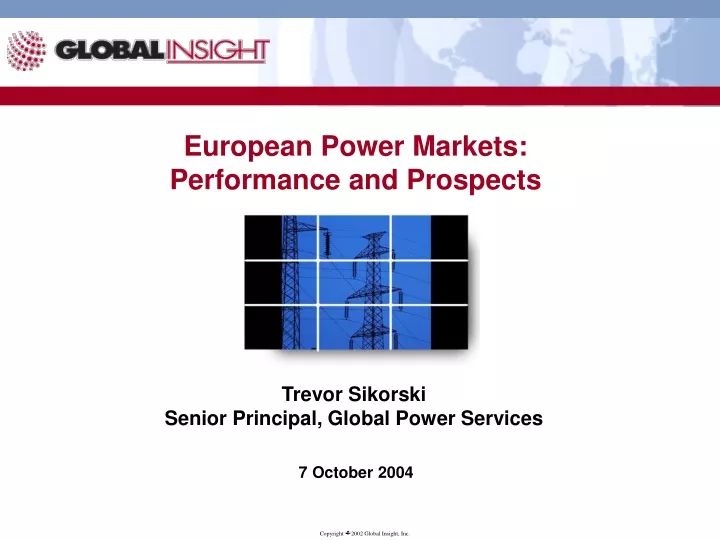 european power markets performance and prospects