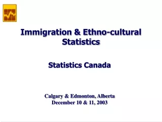 Immigration &amp; Ethno-cultural Statistics